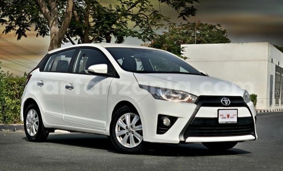 Buy Import Toyota Yaris White Car in Import - Dubai in Arusha