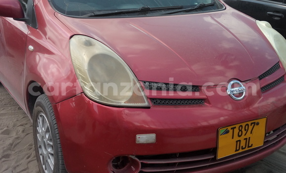 Buy Used Nissan Note Red Car in Dar es Salaam in Dar es Salaam
