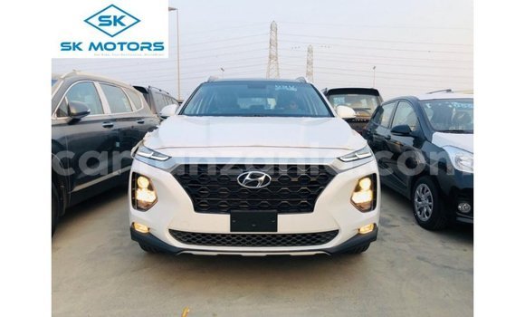 Buy Import Hyundai Santa Fe White Car in Import - Dubai in Arusha