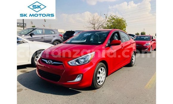 Buy Import Hyundai Accent Red Car in Import - Dubai in Arusha