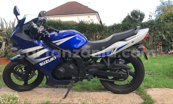 Buy Import Suzuki GSX-F Blue Bike in Dar es Salaam in Dar es Salaam Buy Import Suzuki GSX-F Blue Bike in Dar es Salaam in Dar es Salaam