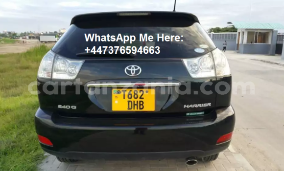 Buy Used Toyota Harrier Black Car in Dar es Salaam in Dar es Salaam Buy Used Toyota Harrier Black Car in Dar es Salaam in Dar es Salaam