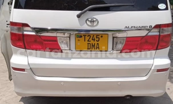 Buy Used Toyota Alphard White Car in Dar es Salaam in Dar es Salaam Buy Used Toyota Alphard White Car in Dar es Salaam in Dar es Salaam
