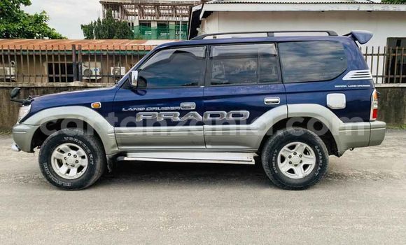 Buy Used Toyota Land Cruiser Prado Blue Car in Dar es Salaam in Dar es Salaam