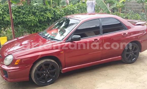 Buy Used Subaru Impreza Red Car in Dar es Salaam in Dar es Salaam