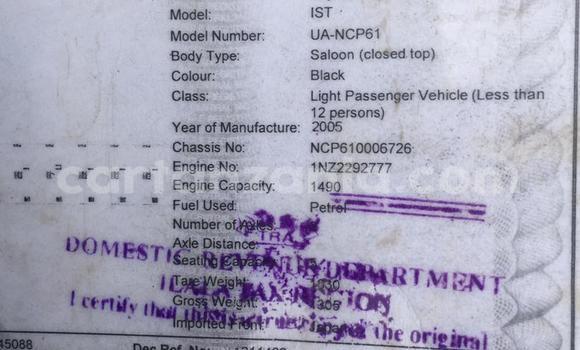 Buy Used Toyota IST Black Car in Dar es Salaam in Dar es Salaam Buy Used Toyota IST Black Car in Dar es Salaam in Dar es Salaam