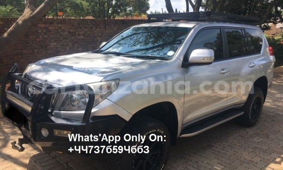 Buy Used Toyota Land Cruiser Prado Silver Car in Dar es Salaam in Dar es Salaam