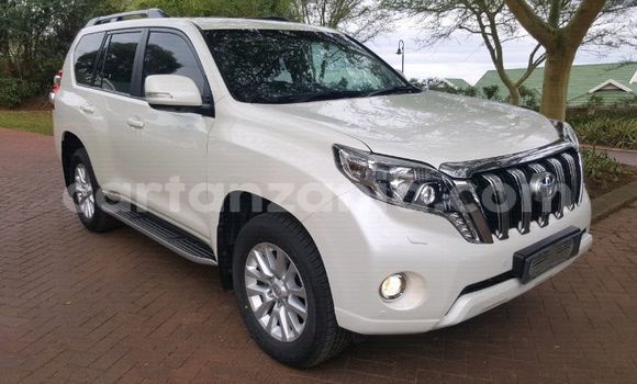 Buy Used Toyota Land Cruiser Prado White Car in Dar es Salaam in Dar es Salaam