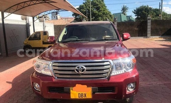 Buy Used Toyota Land Cruiser Red Car in Dar es Salaam in Dar es Salaam