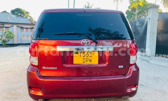 Buy Used Toyota Corolla Rumion Red Car in Dar es Salaam in Dar es Salaam Buy Used Toyota Corolla Rumion Red Car in Dar es Salaam in Dar es Salaam
