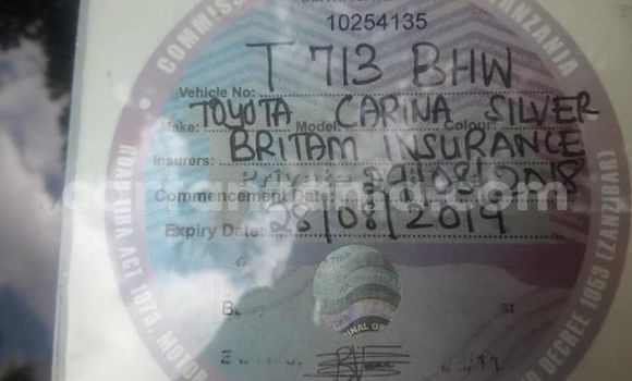 Nunua Ilio tumika Toyota Carina Fedha Gari ndani ya Dar es Salaam nchini Dar es Salaam Nunua Ilio tumika Toyota Carina Fedha Gari ndani ya Dar es Salaam nchini Dar es Salaam