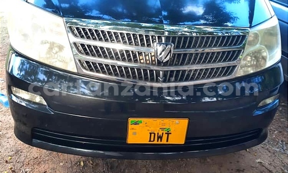 Buy Used Toyota Alphard Black Car in Dar es Salaam in Dar es Salaam