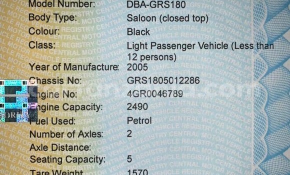 Buy Used Toyota Crown Black Car in Dar es Salaam in Dar es Salaam Buy Used Toyota Crown Black Car in Dar es Salaam in Dar es Salaam