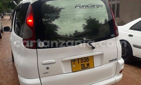 Buy Used Toyota FunCargo White Car in Dar es Salaam in Dar es Salaam Buy Used Toyota FunCargo White Car in Dar es Salaam in Dar es Salaam