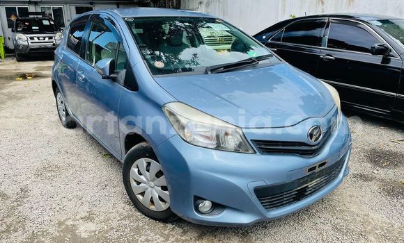 Buy New Toyota Vitz Blue Car in Dar es Salaam in Dar es Salaam