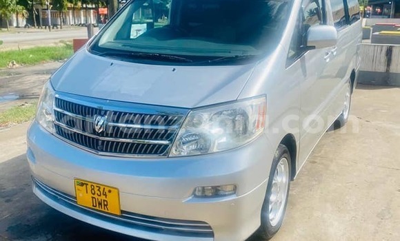 Buy Used Toyota Alphard Silver Car in Dar es Salaam in Dar es Salaam
