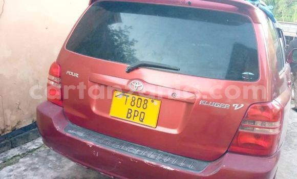 Buy Used Toyota Kluger Red Car in Dar es Salaam in Dar es Salaam Buy Used Toyota Kluger Red Car in Dar es Salaam in Dar es Salaam