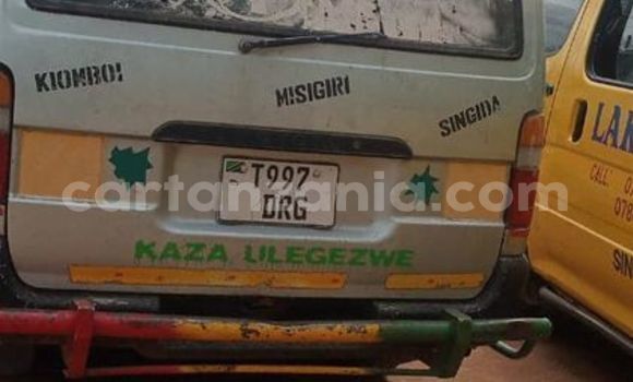 Buy Used Toyota Hiace Silver Car in Dar es Salaam in Dar es Salaam Buy Used Toyota Hiace Silver Car in Dar es Salaam in Dar es Salaam