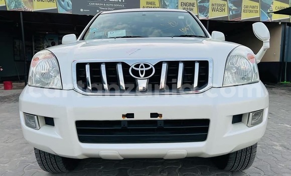 Buy Used Toyota Land Cruiser Prado White Car in Dar es Salaam in Dar es Salaam