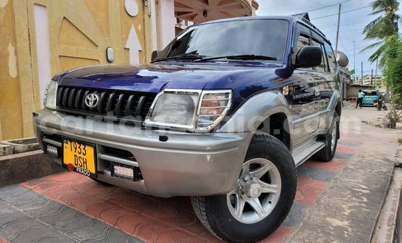 Buy Used Toyota Land Cruiser Prado Blue Car in Dar es Salaam in Dar es Salaam