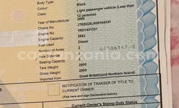 Buy Used Toyota Land Cruiser Prado Black Car in Dar es Salaam in Dar es Salaam Buy Used Toyota Land Cruiser Prado Black Car in Dar es Salaam in Dar es Salaam