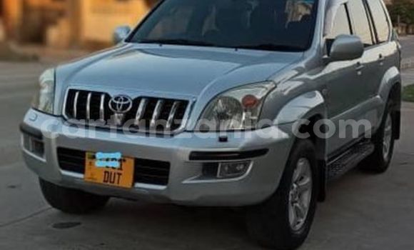 Buy Used Toyota Land Cruiser Prado Silver Car in Dar es Salaam in Dar es Salaam