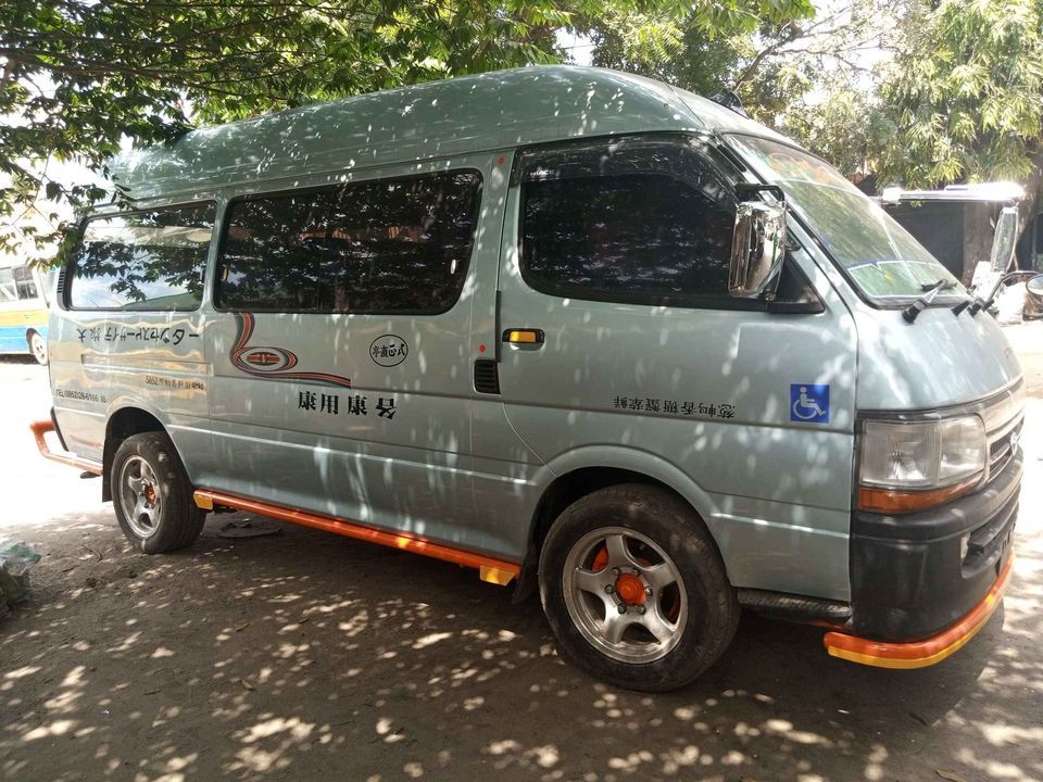 Buy used toyota hiace silver car in dar es salaam in dar es salaam