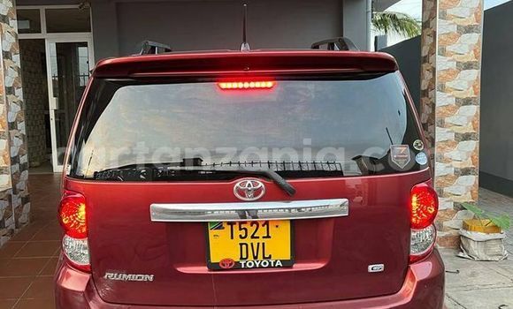 Buy Used Toyota Corolla Rumion Red Car in Dar es Salaam in Dar es Salaam Buy Used Toyota Corolla Rumion Red Car in Dar es Salaam in Dar es Salaam
