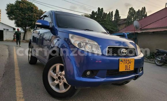 Buy Used Toyota Rush Blue Car in Dar es Salaam in Dar es Salaam Buy Used Toyota Rush Blue Car in Dar es Salaam in Dar es Salaam