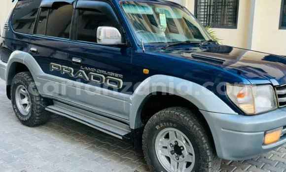 Buy Used Toyota Land Cruiser Prado Blue Car in Dar es Salaam in Dar es Salaam