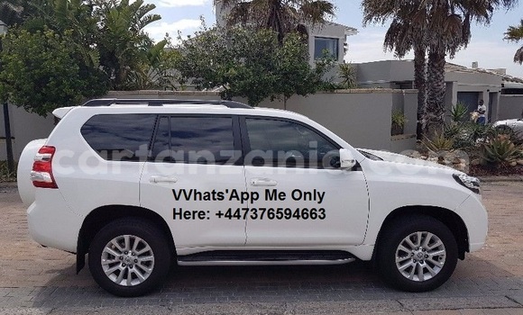 Buy Used Toyota Land Cruiser Prado White Car in Dar es Salaam in Dar es Salaam