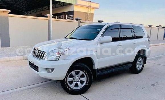 Buy Used Toyota Land Cruiser Prado White Car in Dar es Salaam in Dar es Salaam