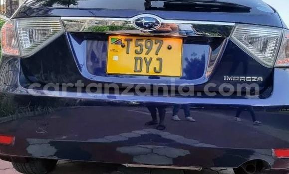 Buy Used Subaru Impreza Blue Car in Dar es Salaam in Dar es Salaam Buy Used Subaru Impreza Blue Car in Dar es Salaam in Dar es Salaam