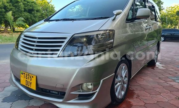 Buy Used Toyota Alphard Beige Car in Dar es Salaam in Dar es Salaam Buy Used Toyota Alphard Beige Car in Dar es Salaam in Dar es Salaam
