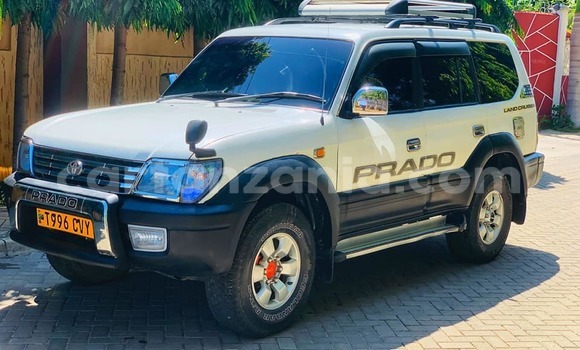 Buy Used Toyota Land Cruiser Prado White Car in Dar es Salaam in Dar es Salaam