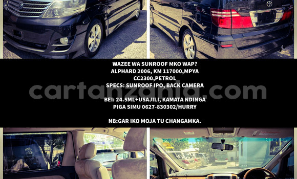Buy New Toyota Alphard Black Car in Dar es Salaam in Dar es Salaam