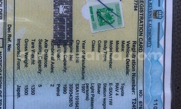 Buy Used Toyota RAV4 Silver Car in Dar es Salaam in Dar es Salaam Buy Used Toyota RAV4 Silver Car in Dar es Salaam in Dar es Salaam