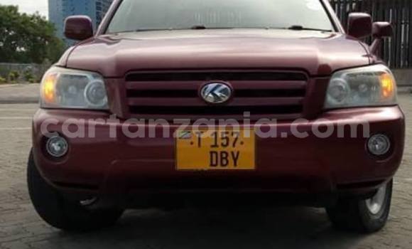 Buy Used Toyota Kluger Red Car in Dar es Salaam in Dar es Salaam Buy Used Toyota Kluger Red Car in Dar es Salaam in Dar es Salaam