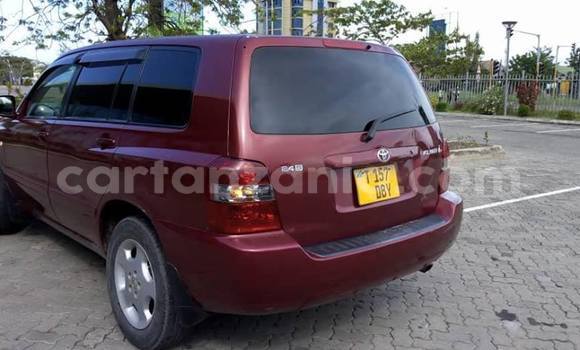 Buy Used Toyota Kluger Red Car in Dar es Salaam in Dar es Salaam Buy Used Toyota Kluger Red Car in Dar es Salaam in Dar es Salaam