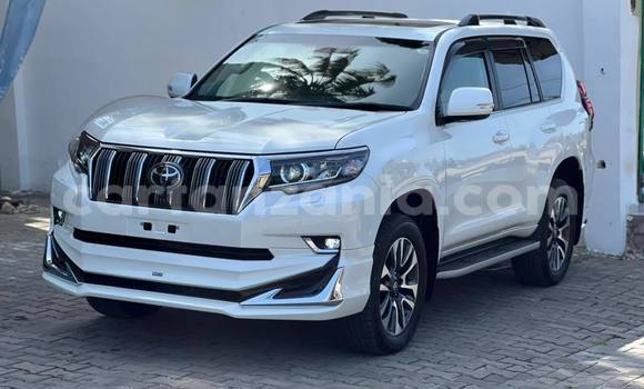 Buy Import Toyota Land Cruiser Prado White Car in Dar es Salaam in Dar es Salaam