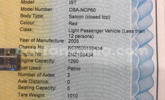 Nunua Ilio tumika Toyota IST Nyekundu Gari ndani ya Dar es Salaam nchini Dar es Salaam Nunua Ilio tumika Toyota IST Nyekundu Gari ndani ya Dar es Salaam nchini Dar es Salaam