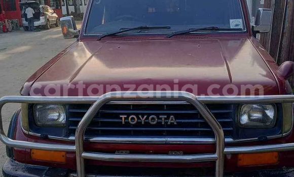 Buy Used Toyota Land Cruiser Prado Red Car in Dar es Salaam in Dar es Salaam