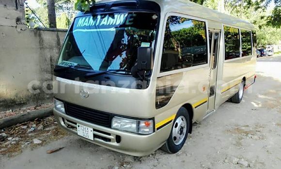 Buy Used Toyota Coaster Beige Car in Dar es Salaam in Dar es Salaam Buy Used Toyota Coaster Beige Car in Dar es Salaam in Dar es Salaam