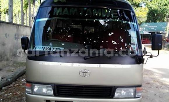 Buy Used Toyota Coaster Beige Car in Dar es Salaam in Dar es Salaam Buy Used Toyota Coaster Beige Car in Dar es Salaam in Dar es Salaam