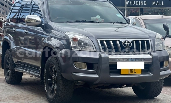 Buy Used Toyota Land Cruiser Prado Blue Car in Dar es Salaam in Dar es Salaam