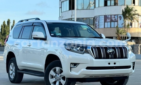 Buy Import Toyota Land Cruiser Prado White Car in Dar es Salaam in Dar es Salaam