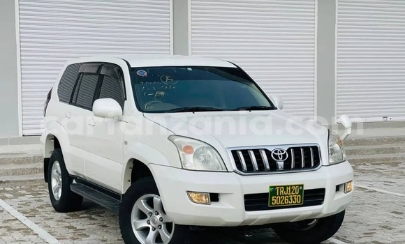 Buy Import Toyota Land Cruiser Prado White Car in Dar es Salaam in Dar es Salaam