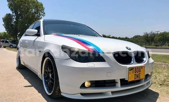 Buy Used BMW 5–Series White Car in Dar es Salaam in Dar es Salaam