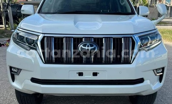 Buy Used Toyota Land Cruiser Prado White Car in Dar es Salaam in Dar es Salaam