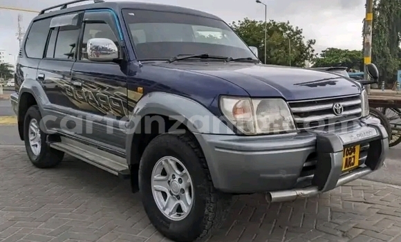 Buy Used Toyota Prado Blue Car in Dar es Salaam in Dar es Salaam